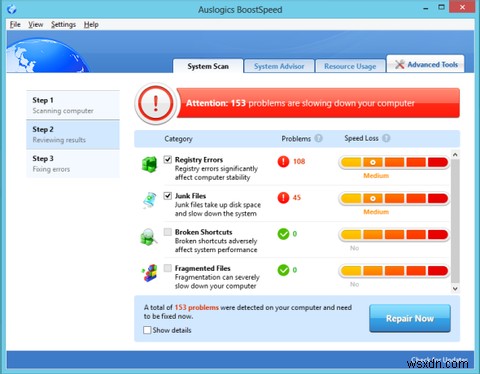 Auslogics BoostSpeed ​​5.4 के साथ अपने पीसी को गति दें और बनाए रखें [सस्ता] 