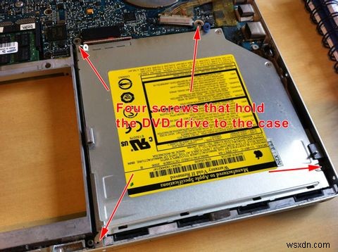 SSD के लिए अपनी मैकबुक डीवीडी ड्राइव को कैसे स्वैप करें? 