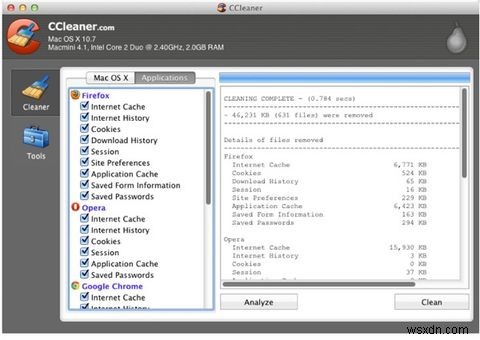 CCleaner का पूर्ण संस्करण अब Mac के लिए जारी किया गया 