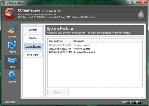 CCleaner के साथ अपने सिस्टम को सर्वश्रेष्ठ तरीके से चलाने के लिए अनुकूलित करें 