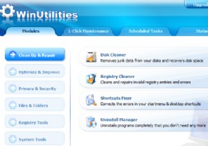 WinUtilities के साथ अपने विंडोज पीसी को वापस आकार में लाएं 
