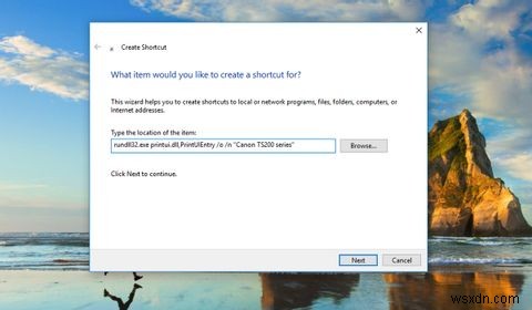 विंडोज 10 पर प्रिंटर शॉर्टकट कैसे बनाएं 