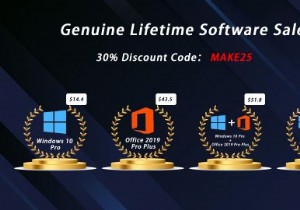 सस्ता $13 विंडोज 10 और $27 माइक्रोसॉफ्ट ऑफिस लाइफटाइम लाइसेंस प्राप्त करें:91% तक बचाएं 