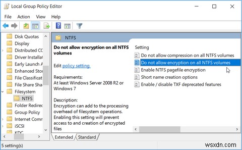 विंडोज एनक्रिप्टिंग फाइल सिस्टम (ईएफएस) क्या है और आप इसे कैसे सक्षम या अक्षम करते हैं? 