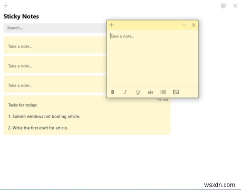 इसे आपकी स्क्रीन पर पोस्ट करें:विंडोज़ के लिए 7 स्टिकी नोट ऐप्स 