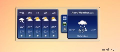 विंडोज के लिए 7 सर्वश्रेष्ठ मौसम विजेट 