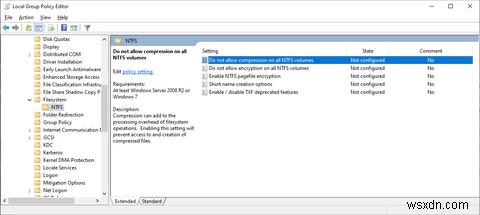 विंडोज 10 पर फाइल कंप्रेशन को डिसेबल कैसे करें 