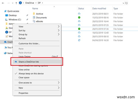 Windows Explorer से फ़ाइल को त्वरित रूप से साझा करने के 4 तरीके 