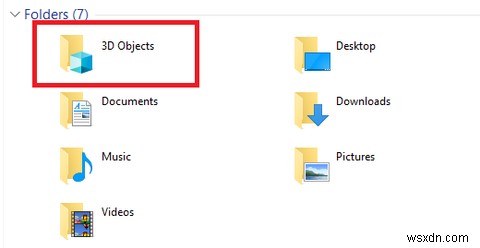 Windows 10 पर 3D ऑब्जेक्ट:यह क्या है और इसे कैसे निकालें 
