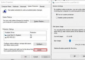 सिस्टम रिस्टोर प्वाइंट कैसे बनाएं 