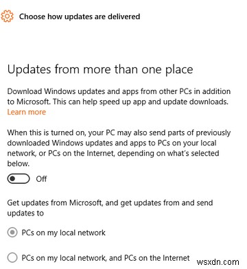 Microsoft को फ़ाइल साझा करने के लिए अपने पीसी का उपयोग करने देना बंद करें 