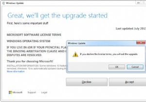 माइक्रोसॉफ्ट स्ट्राइक अगेन - विंडोज 10 में अपग्रेड कैसे न करें 