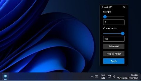विंडोज 11 के टास्कबार में गोल कोनों को कैसे जोड़ें 