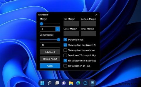 विंडोज 11 के टास्कबार में गोल कोनों को कैसे जोड़ें 
