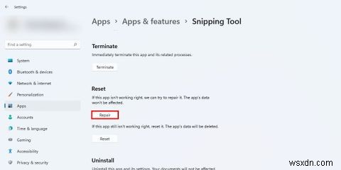 विंडोज 11 पर काम नहीं कर रहे स्निपिंग टूल को कैसे ठीक करें 