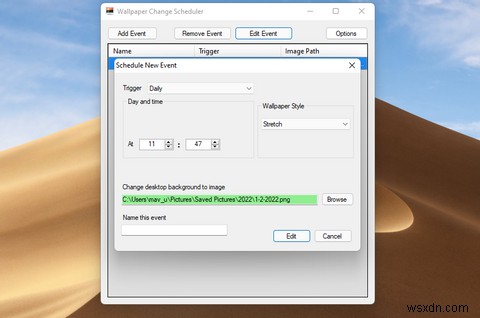 विशिष्ट समय पर बदलने के लिए विंडोज 11 के डेस्कटॉप वॉलपेपर को कैसे कॉन्फ़िगर करें 
