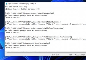 विंडोज 11 के संदर्भ मेनू में ओपन कमांड विंडो विकल्प कैसे जोड़ें 