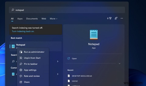 विंडोज 11 में नोटपैड खोलने के 9 तरीके 