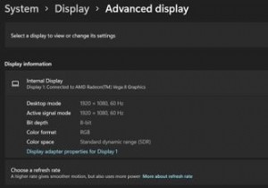 विंडोज 11 पर रिफ्रेश रेट कैसे बदलें 