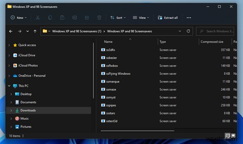 विंडोज 11 में क्लासिक एक्सपी स्क्रीनसेवर कैसे जोड़ें 