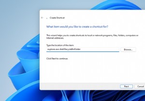 विंडोज 11 में रीसायकल बिन के लिए टास्कबार और हॉटकी शॉर्टकट कैसे बनाएं? 