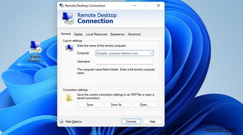 विंडोज 11 में रिमोट डेस्कटॉप कनेक्शन टूल खोलने के 6 तरीके 