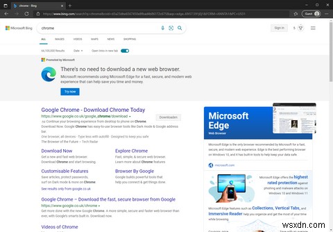 कैसे Microsoft आपको Google Chrome डाउनलोड करने से रोकने की कोशिश कर रहा है 