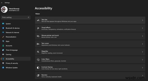 विंडोज 11 पर एक्सेसिबिलिटी विकल्प कैसे सेट करें? 