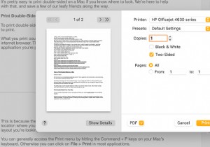 मैक पर डबल-साइडेड कैसे प्रिंट करें 
