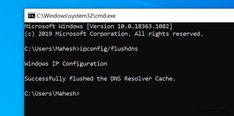 DNS_PROBE_FINISHED_NXDOMAIN त्रुटि को कैसे ठीक करें 