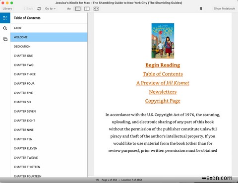 मैक के लिए किंडल का उपयोग कैसे करें किताबें पढ़ने और अपने मैक पर नोट्स बनाने के लिए 