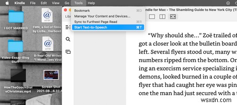 मैक के लिए किंडल का उपयोग कैसे करें किताबें पढ़ने और अपने मैक पर नोट्स बनाने के लिए 