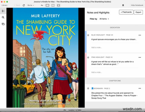 मैक के लिए किंडल का उपयोग कैसे करें किताबें पढ़ने और अपने मैक पर नोट्स बनाने के लिए 