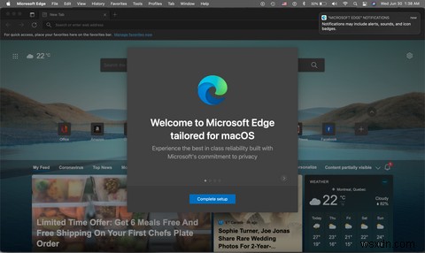 Mac के लिए Microsoft Edge:क्या आपको Microsofts ब्राउज़र का उपयोग करना चाहिए? 