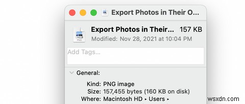 मैक पर एक अलग फ़ाइल प्रारूप के रूप में तस्वीरें कैसे निर्यात करें 