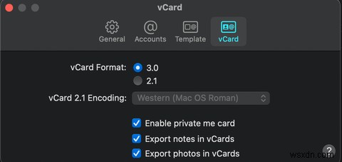 वर्चुअल बिजनेस कार्ड की आवश्यकता है? अपने Mac पर मुफ्त में अपना खुद का vCard बनाएं 