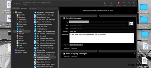 अपने मैक पर ईमेल कैसे शेड्यूल करें 