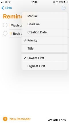 Apple रिमाइंडर ऐप में प्रायोरिटी टैग का उपयोग कैसे करें 
