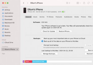 अपने मैक पर अपने आईफोन का बैक अप कैसे लें 