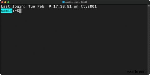 MacOS टर्मिनल में zsh प्रॉम्प्ट को कैसे कस्टमाइज़ करें 