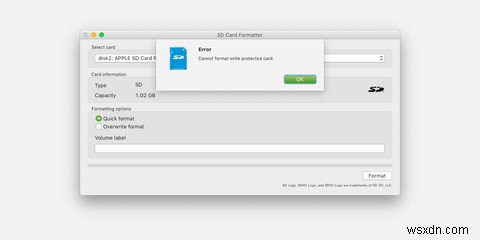 अपने मैक पर एसडी कार्ड कैसे प्रारूपित करें 