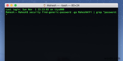 मैक पर वाई-फाई पासवर्ड कैसे देखें 