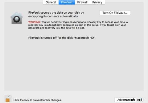 MacOS पर FileVault क्या है और मैं इसका उपयोग कैसे करूँ? 