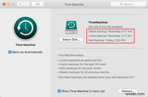 अपने मैक का बैकअप लेने के लिए टाइम मशीन का उपयोग कैसे करें 