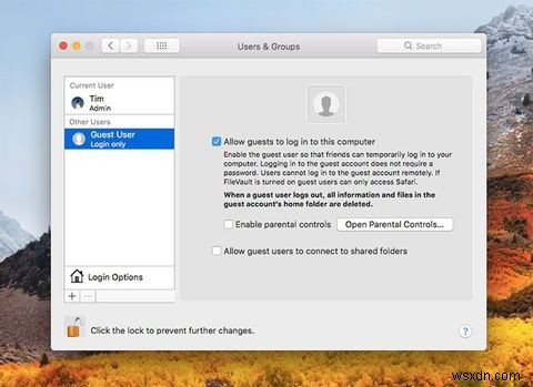 MacOS अतिथि खाता समझाया गया:इसका उपयोग शुरू करने के 3 कारण 
