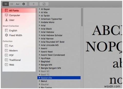 अपने मैक फ़ॉन्ट्स को प्रबंधित करने के लिए 7 फ़ॉन्ट बुक टिप्स 