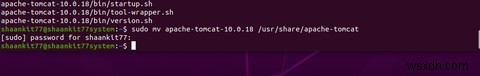 Ubuntu 20.04 पर Apache Tomcat 10 कैसे स्थापित करें? 