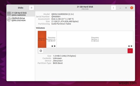 बेहतर HDD/SSD प्रबंधन के लिए Ubuntu डिस्क उपयोगिता का उपयोग कैसे करें 