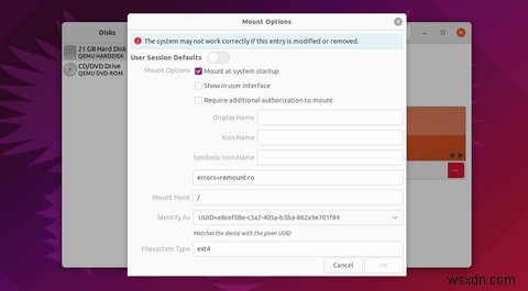 बेहतर HDD/SSD प्रबंधन के लिए Ubuntu डिस्क उपयोगिता का उपयोग कैसे करें 