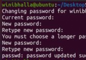 उबंटू में अपना पासवर्ड कैसे बदलें 